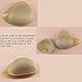 Bra Pads,Bra Insert Comfortable for Swimsuits, Workouts, Mastectomy(1 Pair)-T STREET (L, Beige)