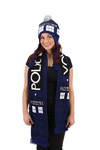 Elope Doctor Who Tardis Laplander, Blue, One Size