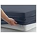 California Design Den Natural 100% Cotton Cooling Sheets for Queen Size Bed - Soft 400 Thread Count Sateen, Deep Pockets with All Around Elastic for a Snug Fit, Durable Bedding - Indigo Dusty Blue