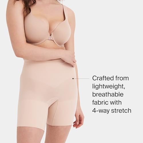 SPANX SPANXsculpt Power Series Mid-Thigh Short - Core Shapewear - Lightweight, All-Day Shaping & Support
