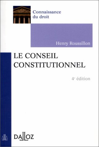 Le  Conseil constitutionnel