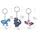 Rantanto 12 Pieces Dinosaur Keychains For Kids Dino Party Favors Accessory
