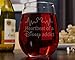 Funny Disney-Inspired Stemless Wine Glass | Mickey Mouse Fan | Birthday | For Him | For Her | Housewarming | Wedding | Anniversary Present | by Laser Etchpressions | Heartbeat of a Disney Addict