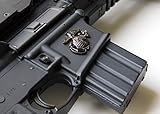Tactical Freedom - Magwell Metal Decal / Sticker - USMC Emblem