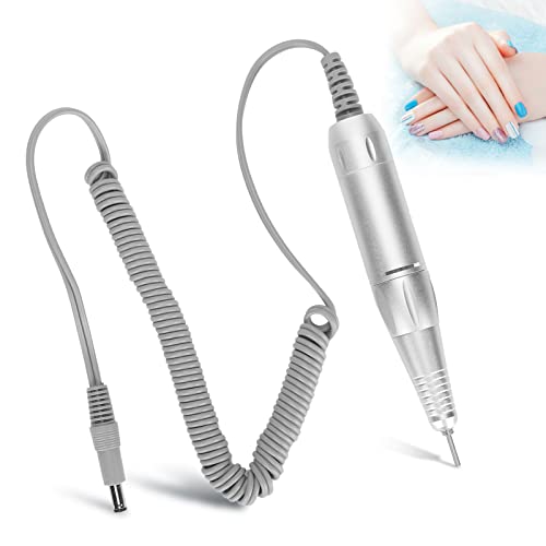 Nail Art Drill Handpiece Nail Drill Handle Machine Electric Acrylic Gel Nail Polishing Sanding Replacement Nail Drill Handle, Manicure Pedicure Drill File
