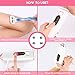Dinkung IPL Hair Removal Device with 500000 Flashes Permanent & Skin Sensor, Professional Painless Facial & Body Hair Removal for Women Home Use