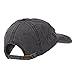 e4Hats.com Captain Embroidered Low Profile Washed Cap - Black OSFM