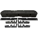 DU-HA Under Seat Storage Fits 07-13 Chevrolet/GMC Silverado/Sierra Light Duty & 07-14 Heavy Duty Crew Cab, Dk Gray, Part #10042