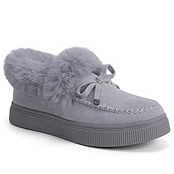 TINSTREE Winter Flat Boots Warm Durable Shoes