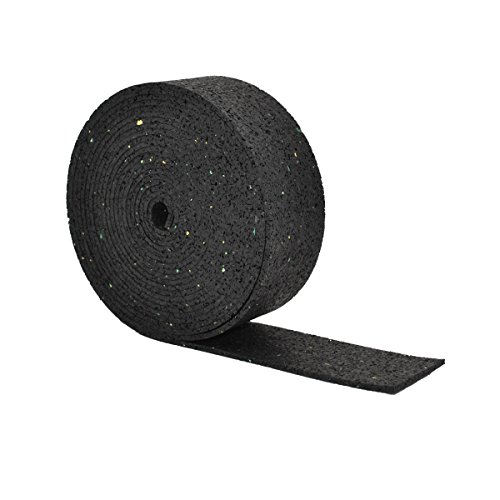 My Plast Terrassen-Pads Rolle – wasserbeständige Gummigranulat-Rolle für Terrassenbau, belastbare Bautenschutzmatte, 10…