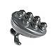 MARNUR Scalp Massager Shampoo Brush Electric Massage Battery Operated with Vibration Massage for Head Hair Shoulder Foot Back with 3 Interchangeable Attachments