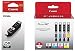 Genuine Canon PGI-250 (6497B001) CLI-251 (6513B004) Color (Black, Cyan,Magenta,Yellow) Ink Tank 5-Pack