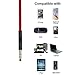 VMTOP Earphonesred Earphones, Stereo Headphones with Microphone 3.5mm Earbuds for iPhone/iPod/iPad/Samsung Galaxy and Android Compatible, Black/Red