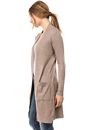 camel sweater duster