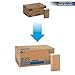 Pacific Blue Basic Recycled Multifold Paper Towels by GP PRO (Georgia-Pacific), White, 24590, 250 Towels Per Pack, 16 Packs Per Case (4000 Total), 9.20'' x 9.40
