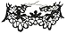 Zivyes Black Lace Floral Choker Punk Gothic Tattoo Necklace for 90s Women Girls (Style-B-6pcs)