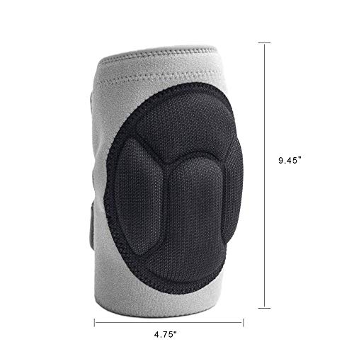 JYSW Knee Pads Gardening & Home, Knee Protectors Protective Cushion with Lightweight EVA Foam Cushion, Soft Inner Liner, Easy Fit with Adjustable Straps for Cleaning Work Scrubbing Floors Pruning - Thumbnail 3