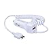 Galaxy S5 Charger, ProtonPlanet® Ultra Fast Coiled Retractable USB Car Charger Adapter for Samsung Galaxy S5 | Galaxy Note 3 | Note Pro NotePro 12.2 Rapid Travel Charger - White