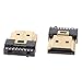 Uxcell a13110700ux0269 HDMI Male 19 Pins Connector A Type Solder Termination Repair Replace Kit 5 Pcs (Pack of 5)
