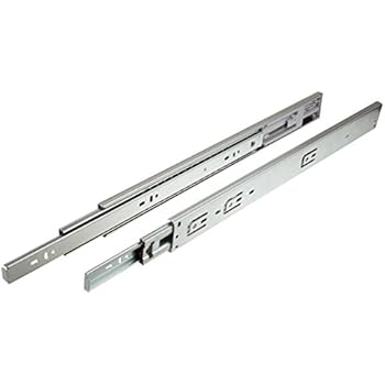 drawer extension slides accuride pair slide 1475 gliderite bearing hydraulic lb hardware soft self ball inch close