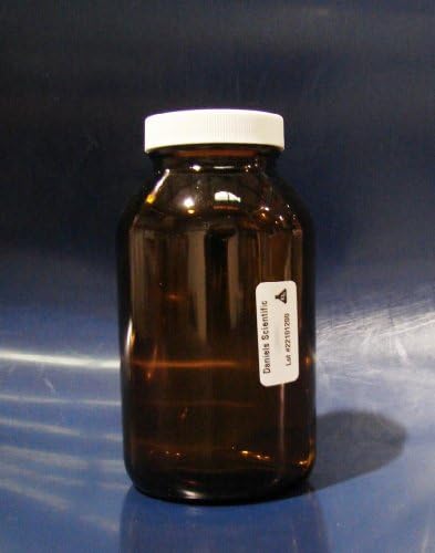 Daniels Scientific APC3230 8 oz / 250 ml 45mm Amber Wide Mouth 24 per case.