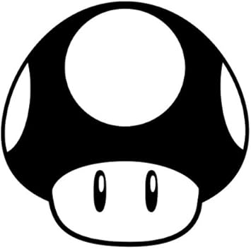 super mario bros black and white