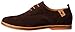 iloveSIA Men's Leather Suede Oxfords Shoe US Size 9.5 Brown+Nude
