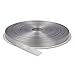 Topenca Supplies 3/8 Inches x 50 Yards Double Face Solid Satin Ribbon Roll, Silver