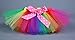 Tutu Dreams Tutu Skirts for Girls 1-14Y Handmade Puffy Skirts Holiday Recital Dance Ballet Dress Up (3-4T, Rainbow)