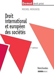 Droit international et européen des sociétés