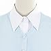 ANZERMIX Womens Detachable Blouse Half Shirts (White,One Size)