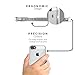iPhone SE Case, fits iPhone 5s 5 SE (Clear) SaharaCase Protective Kit Bundled with [Tempered Glass Screen Protector] Slim Fit Rugged Protection Case Shockproof Bumper Hard Back (Clear)