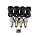 JKshop 4X Upgrade Length 20mm Alloy Hub Hex 12mm for Rc Crawler Scx10 Rc4wd D90