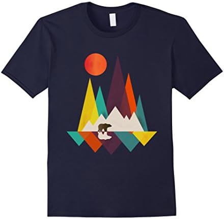 TEESPIRITAwesome Geometric Outdoor Mountain T-Shirt