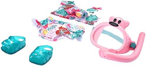 Set Costume Holiday Deluxe Per Baby Born 43cm – Bikini, Sandali E Maschera Da Sub