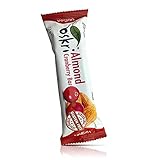 Oskri Cranberry Almond Snack Bars - 53g - 5 Pack