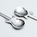 Guitar Coffee Spoons 6-Park Creative Cute Spoons 18/10 Stainless Steel Teaspoons Guitar Shaped by IRONX(silver)