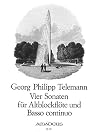 Telemann: 4 Sonatas · TWV 41:C2,F2,f1,B3 from "Der Getreue Musikmeister"