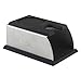 SMKF Coffee Tamper Stand, TAMPING STAND Sturdy Stainless Steel Tamping Stand for Coffee Machine and Heavily Padded Sturdy Coffee Tamper Stand and Coffee Tamper Storage Base(Black)