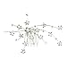 Voberry® Fashion Silver Personality Gem Crystal Wedding Bridal Princess Jewelry Crown Hair Jewelry Accessories