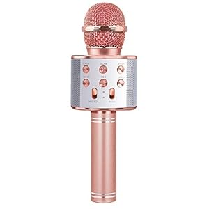 Dream-Fun-Popular-Singing-Wireless-Bluetooth-Microphone-with-Speaker-for-Girls-Boys-Kids Dream Fun Girls Toys Age 6 7 8 9 10, Wireless Microphones for Kids Gifts for Girls 5-12 Year Old Handheld Bluetooth…