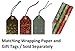 K-Kraft Christmas Designs Tissue Paper (Vintage Kraft Tissue, 102 Sheet Pack)