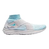 Nike Free RN Motion Flyknit 2017 Women Glacier Blue/Vast Grey/Pure Platinum 880846-402 (9.5)