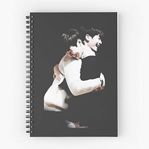 K Eun Moon Astro Woo Bin Cha Pop Eunwoo Moonbin Cute School Five Star Spiral Notebook With Durable Print