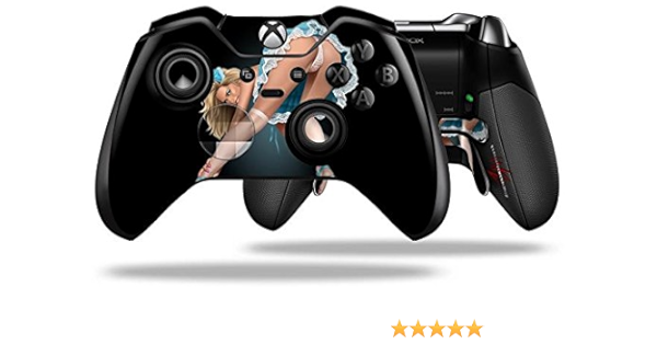 amazon com alice pinup girl decal style skin fits microsoft xbox one elite wireless controller video games