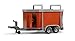 Bruder Cattle Trailer including Cattle (1 pc. Color may vary)