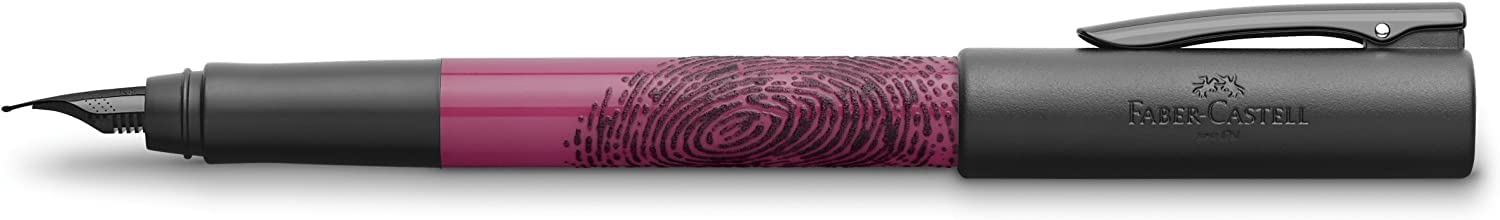 Faber-Castell 149361 Writink Print Fountain Pen F Nib Fountain Pen – Pink