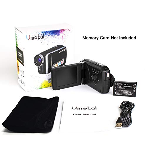 Vmotal Videokamera GDV8250 Wiederaufladbare Digitalkamera FHD 1080P 24MP Camcorder 270 Grad LCD Drehbarer Bildschirm… – Bild 8