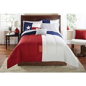 Amazon.com: 8pc Queen Lone Star Texas State Flag Comforter
