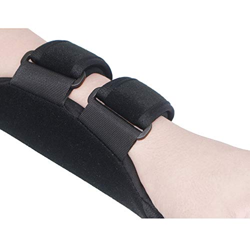 Function Resting Wrist Orthosis Night Hand Splint Support Immobilizer Finger Wrist Fracture Fixation Scaffold for Pain Tendinitis Sprain Fracture Arthritis Dislocation (Left) - Thumbnail 2